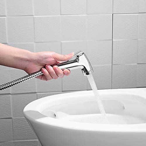 Hand Held Bidet Toilet Sprayer Kit Bathroom Cloth Diaper Washer Portable Shower Sprayer ...