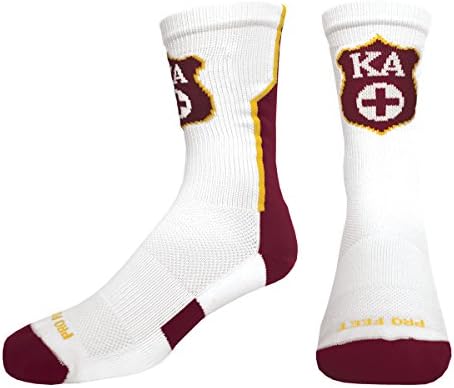Kappa Alpha White Performance Socks