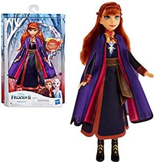 frozen 2 anna purple dress H-A4-4 Frozen 2 Anna Classic Girls Book Week Fancy Dress Up Costume