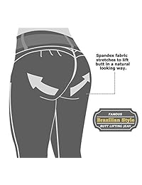 Pantalones vaqueros para dama (cintura alta)