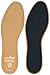 Pedag Royal | Genuine Lambskin Leather Insoles | Made in Germany | Vegetable-Tanned Leather | Activated Carbon for Anti-Odor | Latex Foam Padding | Thin & Absorbent | US Women 8/ Men 5/ EU 38 | Tan