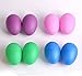BonDream Upgrade 12Pcs Colorful Plastic Egg Shaker Set Percussion Musical Maracas Eggs