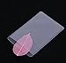 BeeSpring Click Down 10Pcs ID Cards Soft Clear Plastic Card Sleeves Protectors