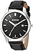 Wenger Men's 'City Classic' Swiss Quartz Stainless Steel and Leather Casual Watch, Color:Black (Model: 01.1441.101)