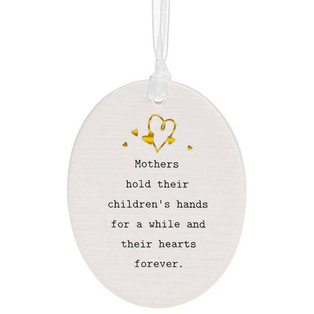 Thoughtful Words A Mother's Love Ceramic Oval Shaped Plaque Gift Idea 297477