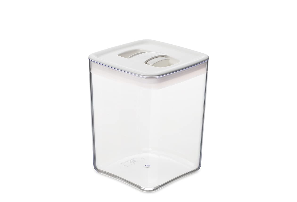 ClickClack 2.8L Pantry Cube, with White lid