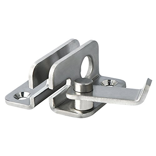 Alise Flip Latch Gate Latches Slide Bolt Latch Safety Door Lock Catch,MS3001 Stainless Steel