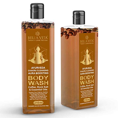 Bella Vita Organic Chakra Cleansing Body Wash Aura Boosting Positivity With Himalayan Rock Salt