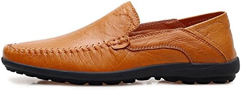 Bxingxianx Leather Shoes Men Italian handtailor Moccasins Non-Slip Loafers Flats Driving Shoes