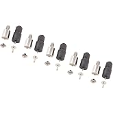 Single Cap Rivets Die 5 Sets - 5mm, 6mm, 7mm, 9mm, 12mm Single Cap Rivets Setter Setting Tool Die for Manual Hand Press Machine