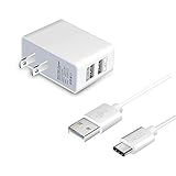 Nexus 5X Charger, iRAG® 2.1A 2-Port USB Wall Charger with 3.3 Feet USB Type C to Type A 2.0 Cable for Google LG Nexus 5X