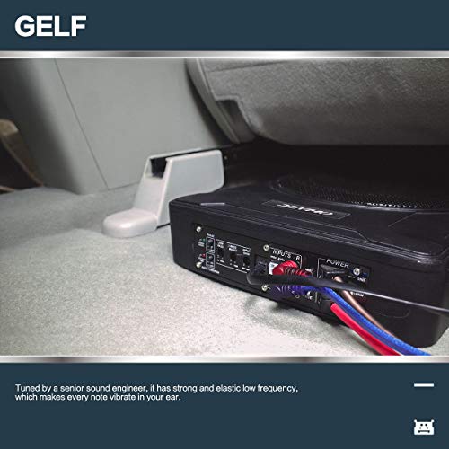 Devmo GELF 8" Compact Enclosed Powered Enclosed Subwoofer for CAR Under seat Pricepulse