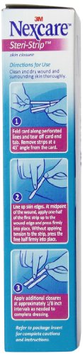 3 Nexcare+Steri+Strip+Skin+Closure+Inch