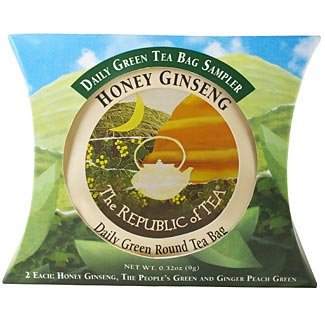 The Republic Of Tea Daily Green Tea Sampler Pillow