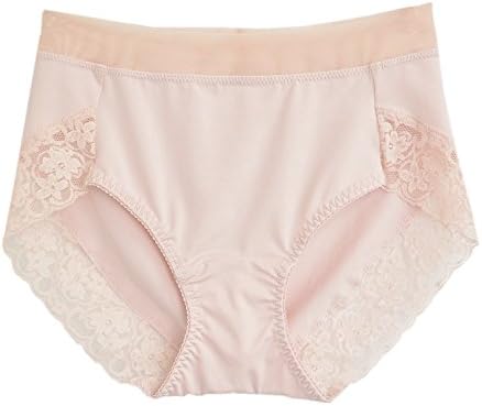 LasricasWomen's Hi Cut Full Coverage Panty Comfy Lace Trimmed Underwear