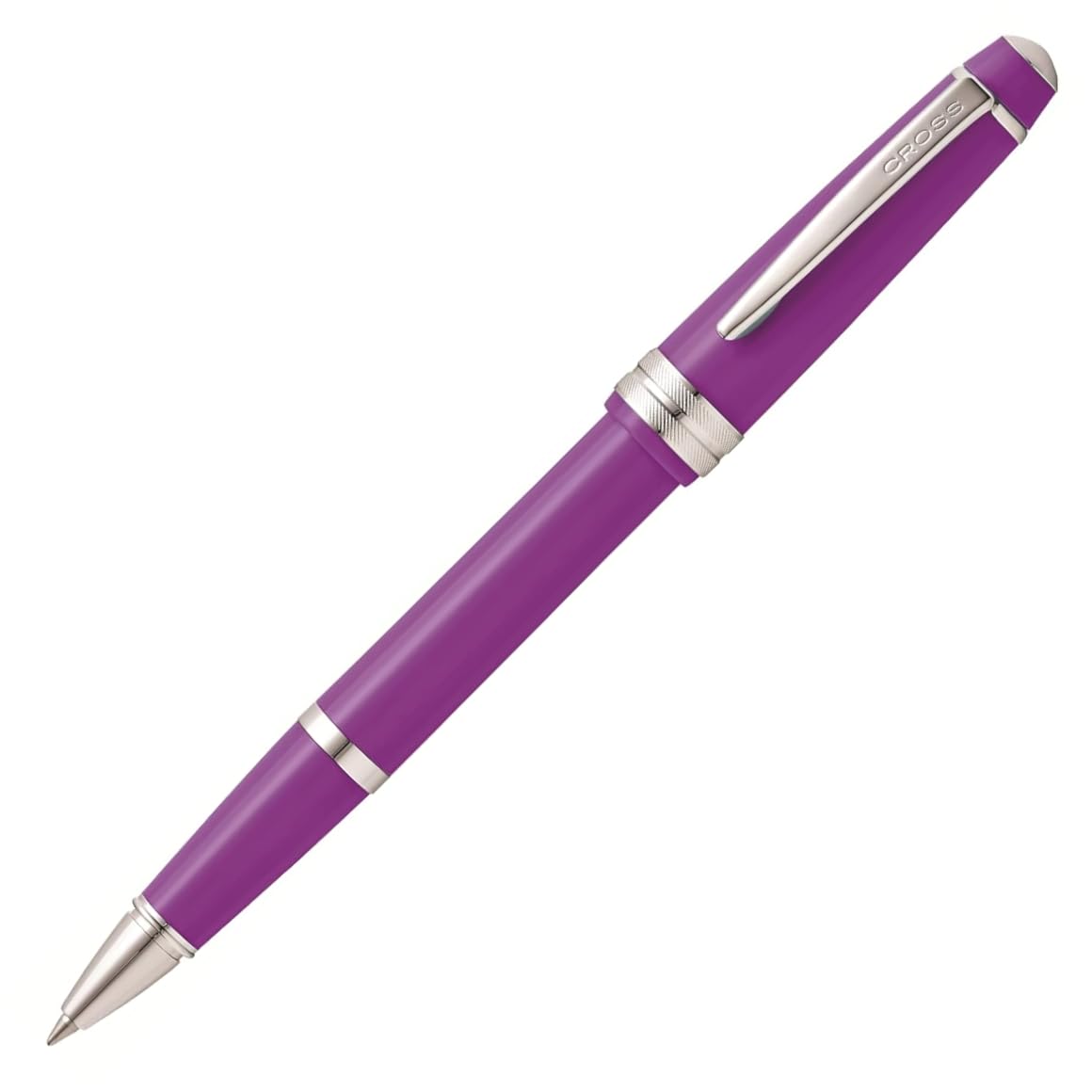 Cross Bailey Light Polished Purple Resin Rollerball Pen