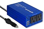 EPAuto 300W Car Power Inverter DC 12V to 110V AC Converter with Dual USB Charger