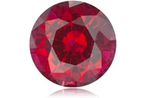 INSTAGEM Synthetic Round Cut Swiss Rough Corundum Ruby from 1.5MM-16MM