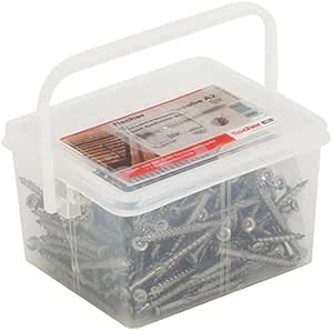 Fischer Caja de tornillos para terrazo, 660613: Amazon.es: Bricolaje y herramientas