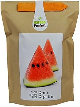 Kit de cultivo huerto urbano SANDIA SUGAR BABY: Amazon.es: Jardín