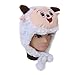 TopTie Ladies Animal Hat, Soft Fleece Lined Hat - Sheep Antelope Beauty Hat WHITESHEEP