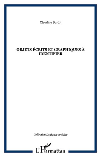 Objets écrits et graphiques à identifier