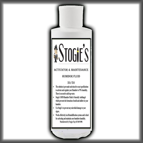 Stogies Cigar Humidor Solution Propylene Glycol 50/50 Pre-mixed 8 Ounces