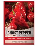 Gardeners Basics, Ghost Pepper Seeds for Planting