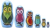 Matryoshka Madness Micro-Owl Matryoshka