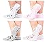 Yoga Socks for Women Barre Sock Grip Non-Slip No-Skid Pilates Hospital Maternity (4-Pair Mixed Light Color)