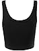 Fifth Parallel Threads FPT Basic Crop Tank Top Black L