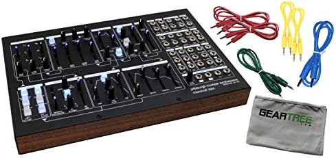 Pittsburgh Modular Microvolt 3900 Semi-Modular Synthesizer w/ 6 Cables and Cloth