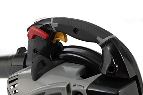 Alpina Benzin-Laubgebläse ABL 27 V, Für einen sauberen und aufgeräumten Garten, 27,6 CCM Zweitaktmotor, 800 W, Abnehmbares Blasrohr, Inklusive Saugschlauch und 55 l Fangsack – Bild 7