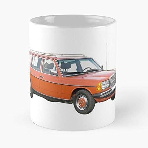 90's Orange Mer-cedes Benz Throwback Classic Mug Best Gift Ceramic 11oz Coffee Mugs