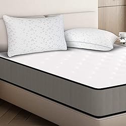 HIMOON Shredded Memory Foam Pillows, Medium Firm