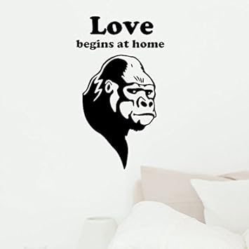 Amazon ウォールステッカー 店舗 東京 ゴリラ キングコング ゴリ シール Size Xs 30cm 50cm ウォールステッカー オンライン通販