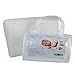 Silqui Small Neck Memory Foam Contour Pillow (Size 15.75 x 9.25 x 2.75), Thin Low Profile, Helps Facilitate Proper Alignment for Zen Relaxation, Uses: Neck, Back, Lumbar, Travel, Children, Toddlers