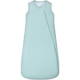 HAPIU Unisex Rayon Made from Bamboo Baby Sleep Sack TOG 1.0, 2-Way Premium Zipper, Wearable Blanket Baby