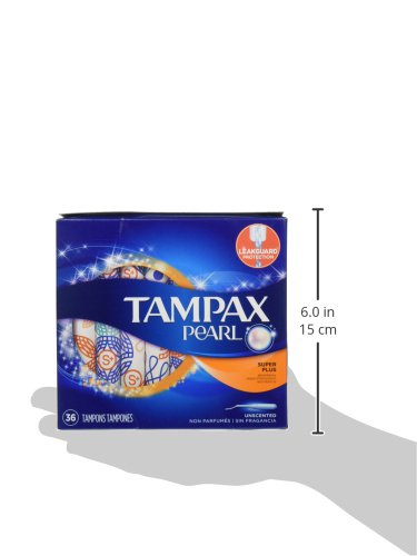 Tampax Pearl Tampons - Super Plus - 36 ct
