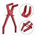 Huhushop Hose Clamp Pliers,Fuel Water Flexible Straight Jaw Hose Pinch Pliers Set (3Pcs)