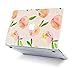 LuvCase Rubberized Plastic Hard Shell Case Cover Compatible MacBook Air 13 Inch 2019/2018 New Version A1932 with Retina Display (Touch ID) (Orange)