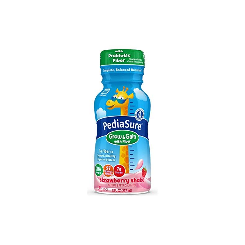 PediaSure Grow & Gain with 3g Fiber for Digestive Health, Provides Immune Support, Kids Protein Shake, 27 Vitamins and…