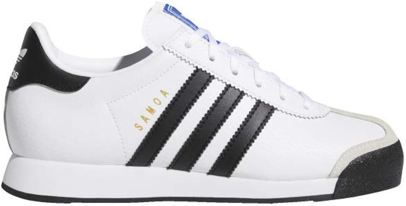 black and white adidas samoa