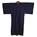 Edoten Men's Kimono Japan Shijira Weaving Yukata 705 NV XL