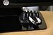Desktop Cable Organizer, Weighted, No Bad Smell, Bundled with 4 Reusable Cable Ties (Black)