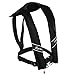 Eyson Slim and Neckline Comfortable Inflate Inflatable PFD Survival Aid Sailing Life Jacket Vest Universal Adult Manual (Black)