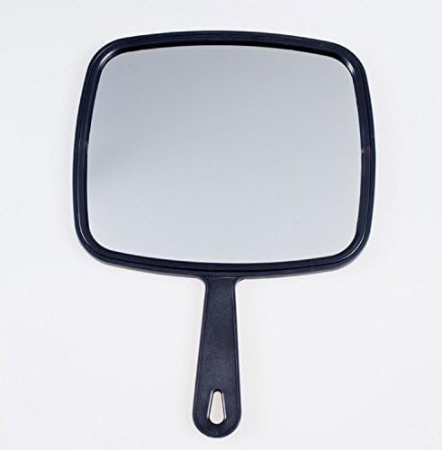 Moke Ele Hand Held Hair Dressing Salon Barbers Hairdressers Paddle Mirror Tool