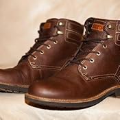 Amazon.com | ECCO Men's Bendix Plain Toe Boot | Oxford & Derby
