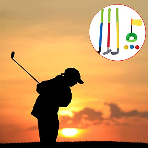image for Forevive Children's Golf Club Set Soft Foam Children's Golf Game 3 Gol