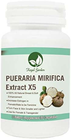 Big Fast Enhancement Breast Boob with Pueraria Mirifica Extract from Organic Natural Supplement Increase Estrogen Hormone 60 Capsule Pill, by CANAE